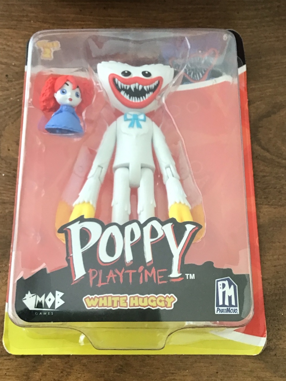 Poppy Playtime Series 2 White Huggy Wuggy Action Figure RARE